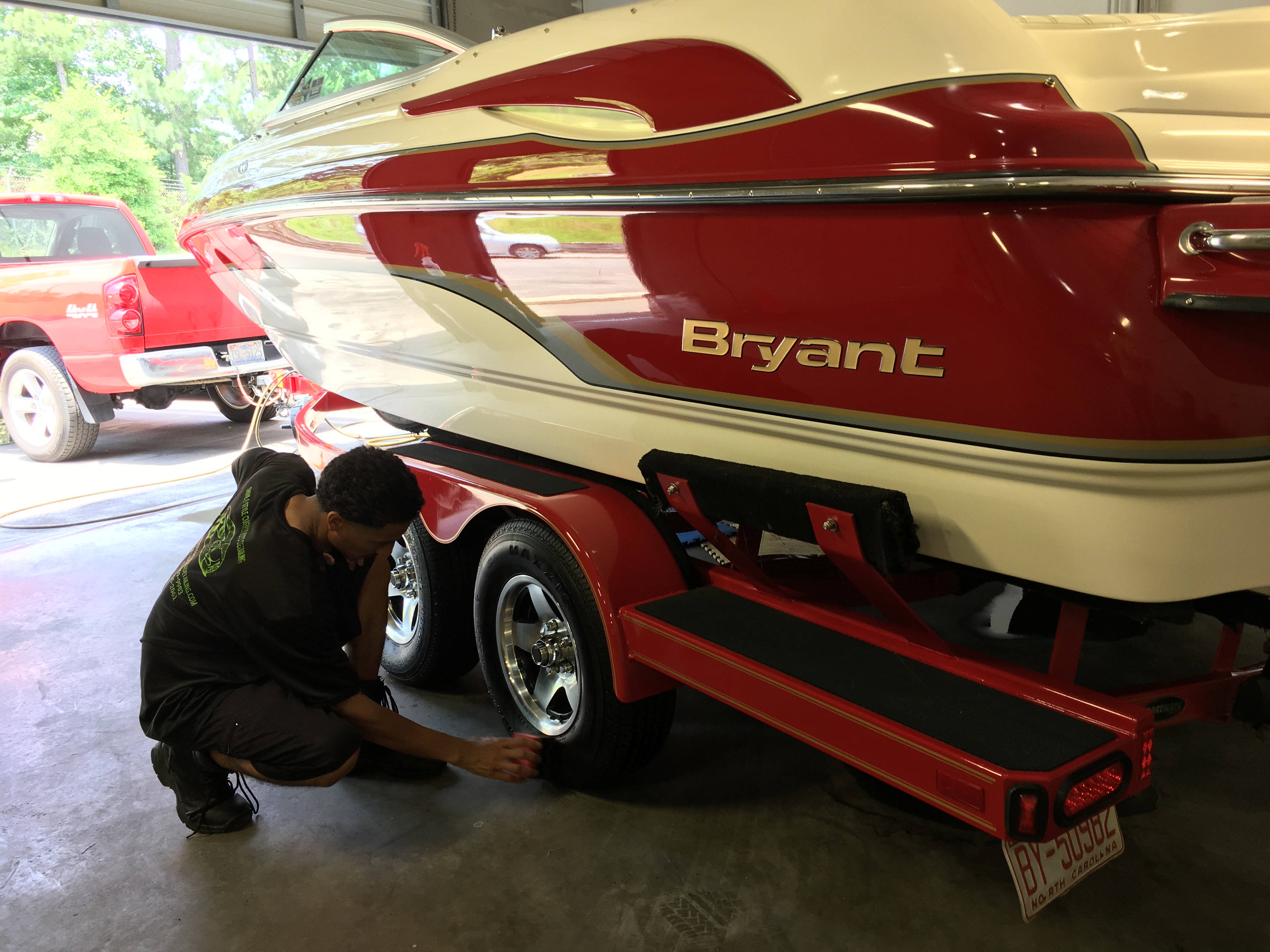 Boat detailing